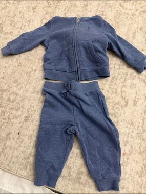 Polo by Ralph Lauren. Baby Navy Zip Jacket & Joggers